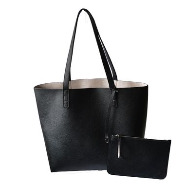 Women Reversible PU Leather Tote Bag