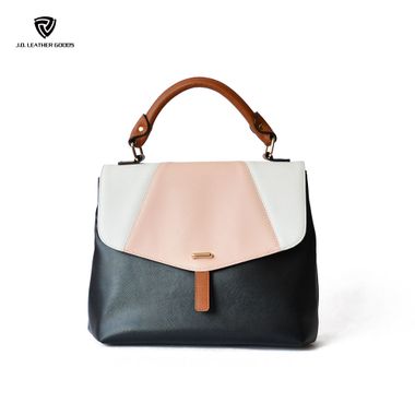 Single Top Handle Lady PU Handbag