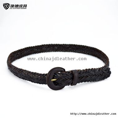 Fashion Braided Leather Belt for Women