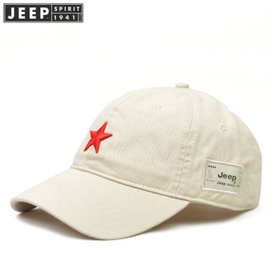 spring and summer new duck tongue Red Star Baseball Cap