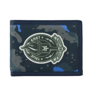 Bi-Fold Camo Printed Nylon Wallet