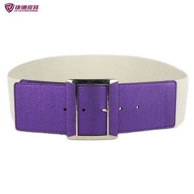 Woman Colorful Elastic Belt