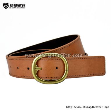 Brown/Black Split Leather Belts for Women