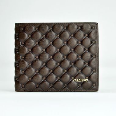 Man Bi-Fold Genuine Leather Wallet