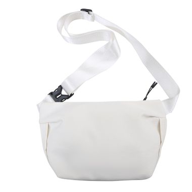 Square Semi-Circular Nylon Sling Bag with Quick-Release, 5 Colors