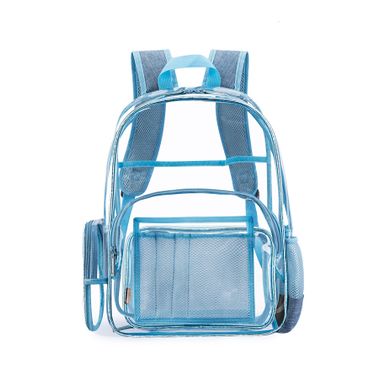 Women Waterproof Transparent PVC Beach Backpack