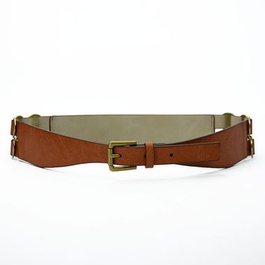 Ladies PU Belt with Straps