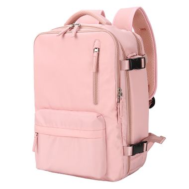 Women Pink Waterproof Oxford Laptop backpack