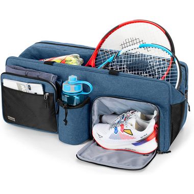 Tennis Racket Bag with Separate Ventilated Shoe Compartment