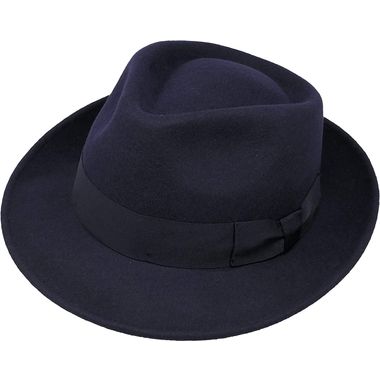 Crushable for Travel - Water Resistant- Teardrop Fedora Hat