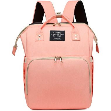 Diaper Backpack Portable Detachable Folding Crib Mommy Bag