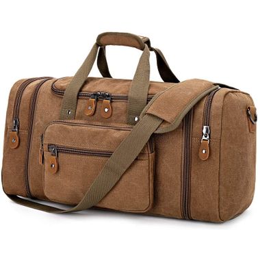 Canvas Duffle Bag for Travel, 60L Duffel Bag