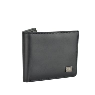 Man Bi-Fold Genuine Leather Wallet with Flap Out Card Case