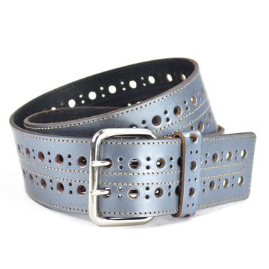 Women Leather Belt with Threads