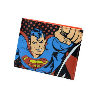 Bifold Superman Printed PU Wallet