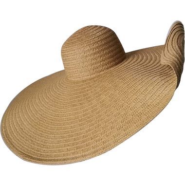 Foldable Roll up Floppy Beach Sun Straw Hat