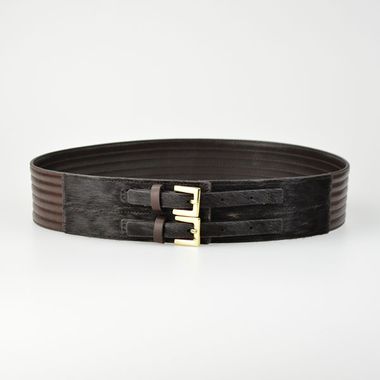 Wide Elastic Decorative Belt for Women